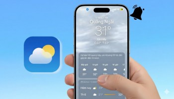 iPhone có cảnh báo trời mưa? Cách bật chỉ trong 1 phút