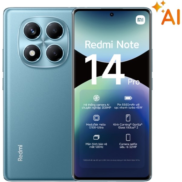 Điện thoại Xiaomi Redmi Note 14 Pro 8GB/256GB