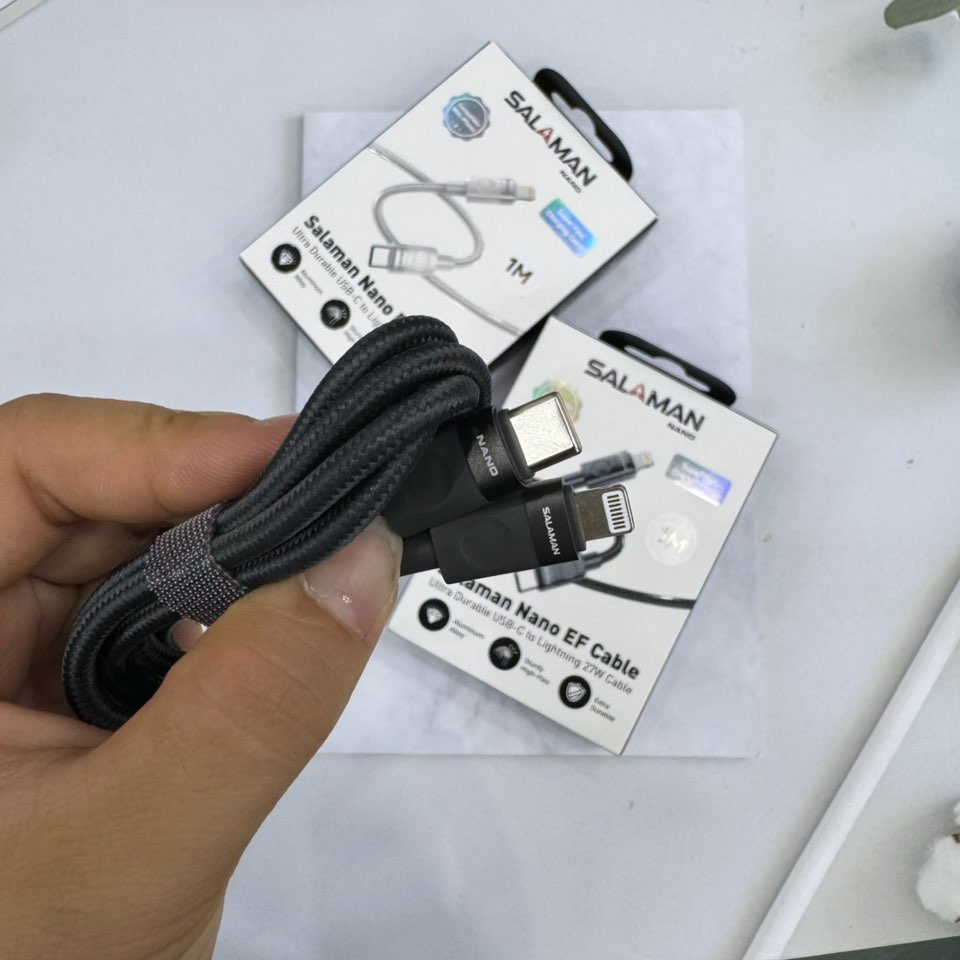 Cáp sạc nhanh Salaman 27W ( BẢO HÀNH 1 NĂM )